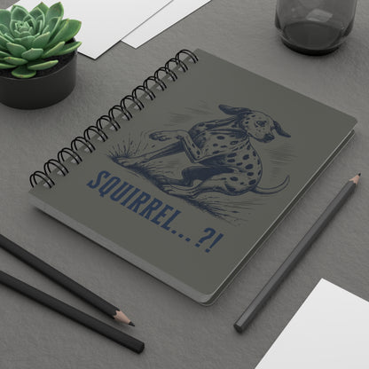 Squirrel Alarm - Spiral Journal - Pepper