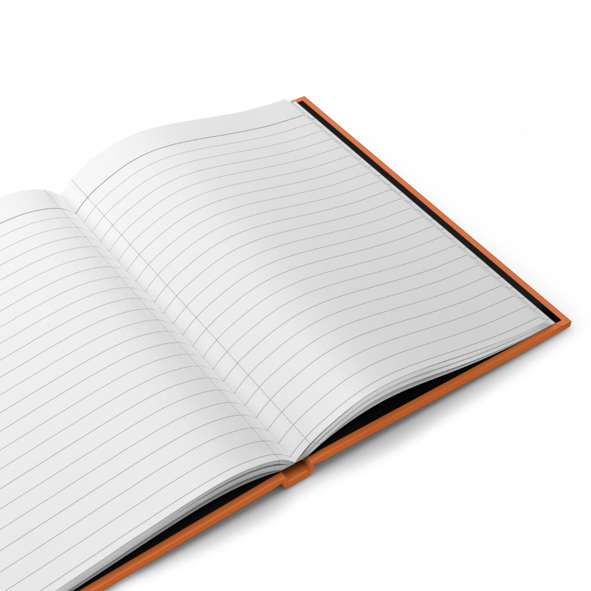 Off To Stir The Potion - Hardcover Journal - Orange