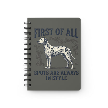 First Of All Spots Are Always In Style - Spiral Journal - Pepper