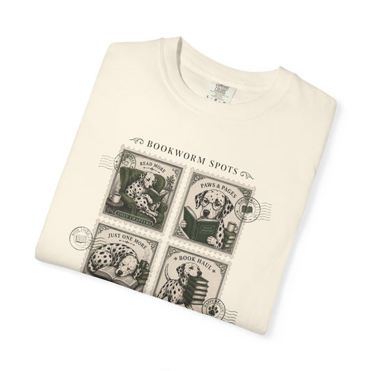 Bookworm Spots Comfort Color 1717 T-Shirt