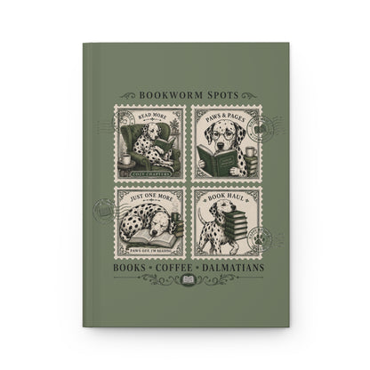 Bookworm Spots - Hardcover Journal - Moos
