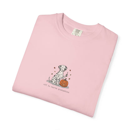 Off To Carve Pumpkins - Comfort Color 1717 T-Shirt