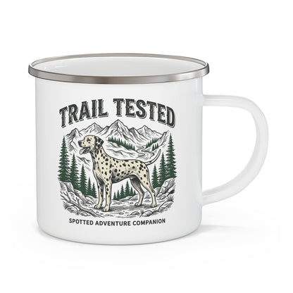Trail Tested - Enamel Mug 12oz — Spotted Adventure Companion Camping Coffee Cup
