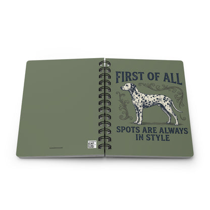 First Of All Spots Are Always In Style - Spiral Journal - Moos