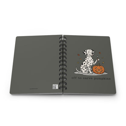 Off To Carve Pumpkins - Spiral Journal - Pepper