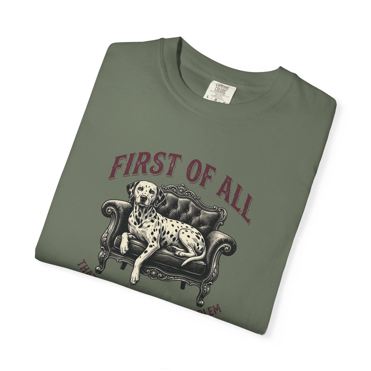 First of All That Sounds Like A You Problem - Comfort Color 1717 T-Shirt