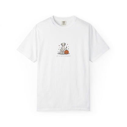 Off To Carve Pumpkins - Comfort Color 1717 T-Shirt