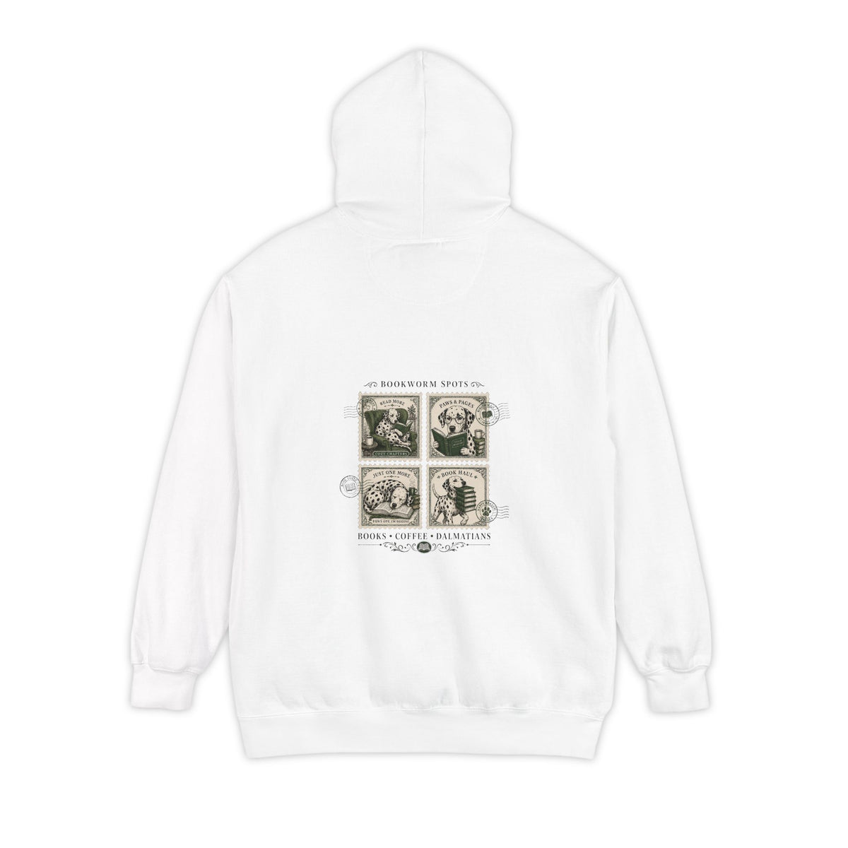 Bookworm Spots - Comfort Colors 1567 Hoodie