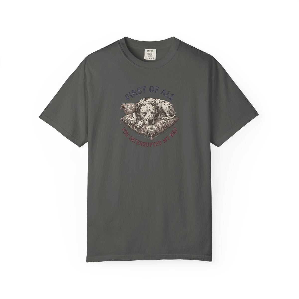 First Of All You Interrupted My Nap  - Comfort Color 1717 T-Shirt