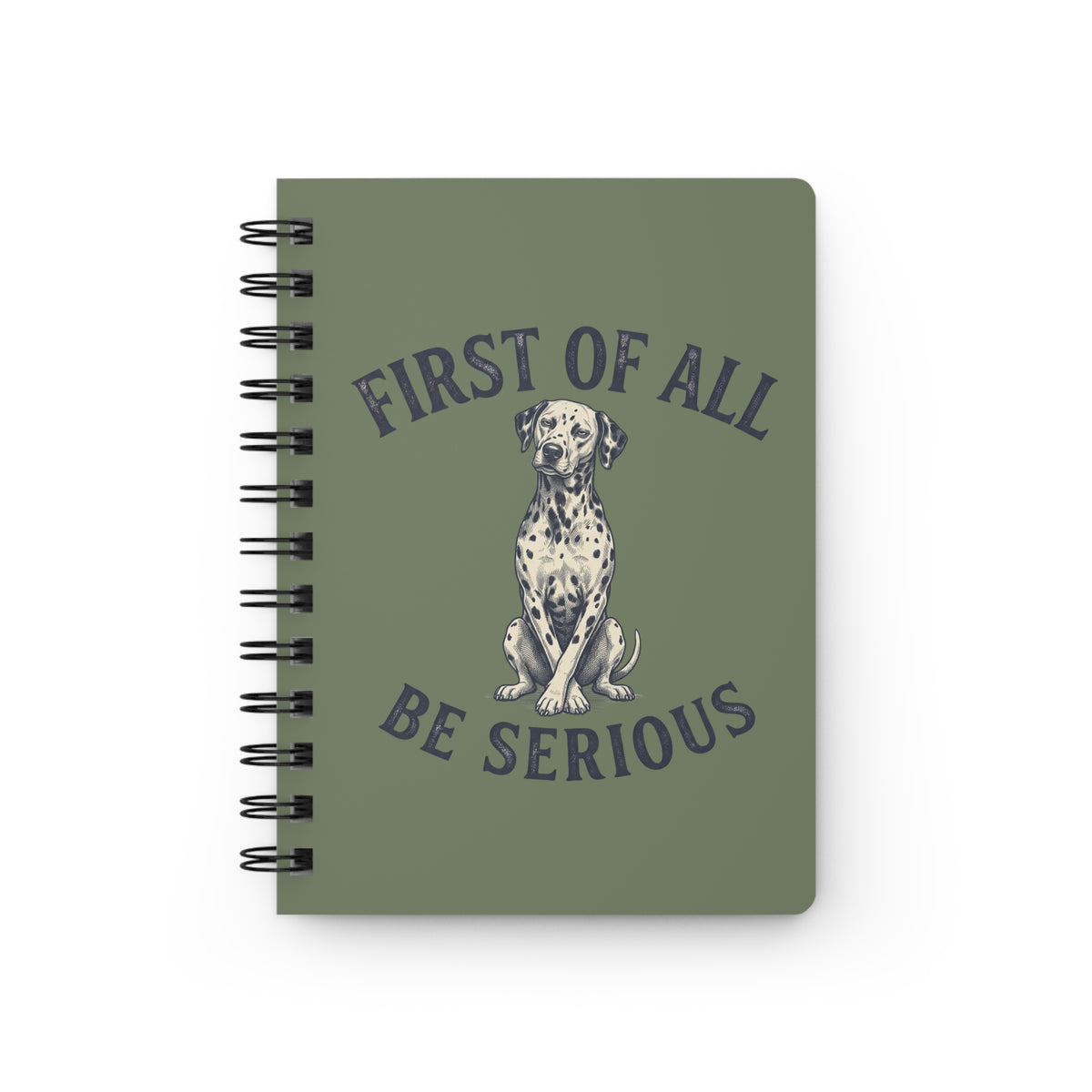 First of All Be Serious - Spiral Journal - Moos