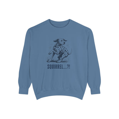 Squirrel Alarm- Comfort Colors 1566 Crewneck Sweatshirt