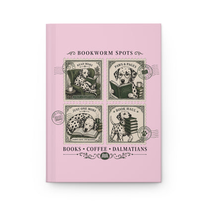 Bookworm Spots - Hardcover Journal - Blossom
