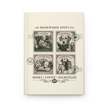 Bookworm Spots - Hardcover Journal - Ivory