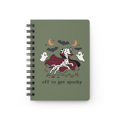 Off To Get Spooky - Spiral Journal - Moos