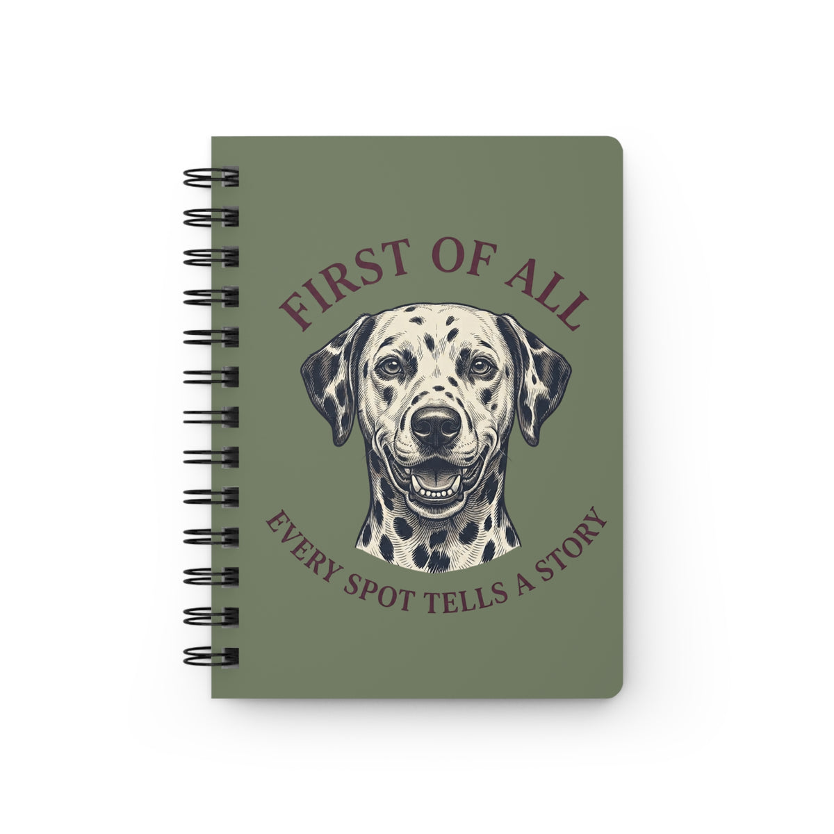 First Of All Every Spot Tells A Story - Spiral Journal - Moos