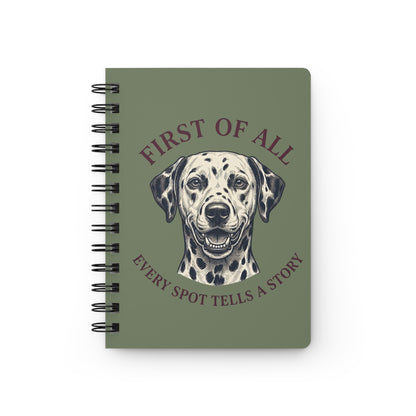 First Of All Every Spot Tells A Story - Spiral Journal - Moos