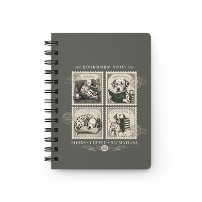 Bookworm Spots - Spiral Journal - Pepper
