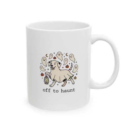 Off To Haunt -  Ceramic Mug 11oz