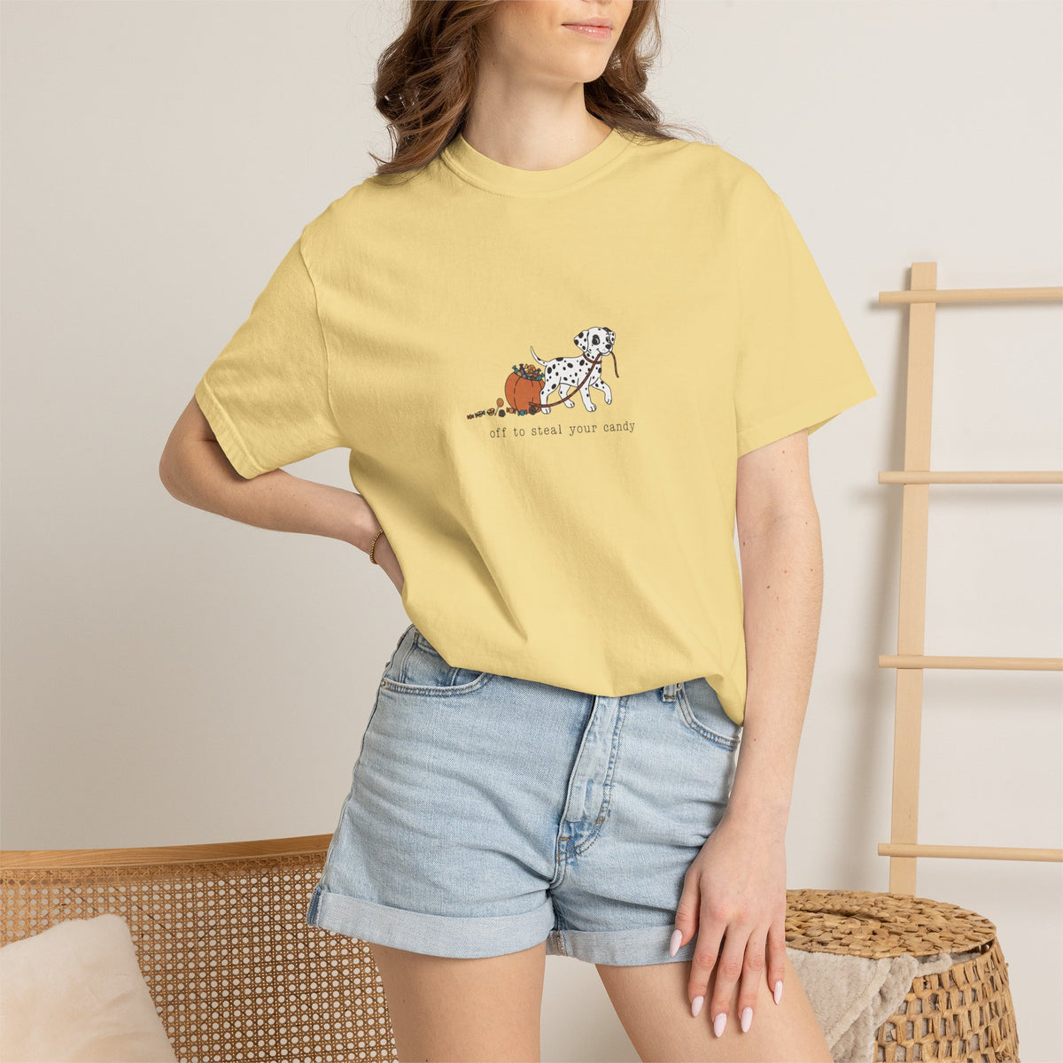Off To Steal Your Candy - Comfort Color 1717 T-Shirt