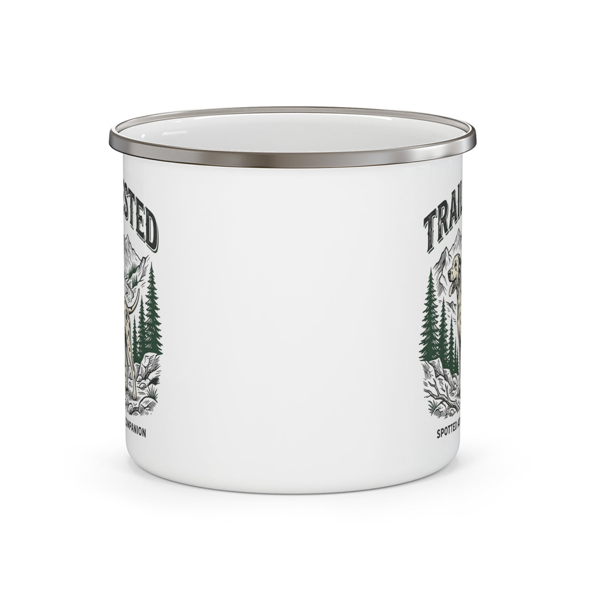 Trail Tested - Enamel Mug 12oz — Spotted Adventure Companion Camping Coffee Cup
