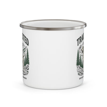 Trail Tested - Enamel Mug 12oz — Spotted Adventure Companion Camping Coffee Cup