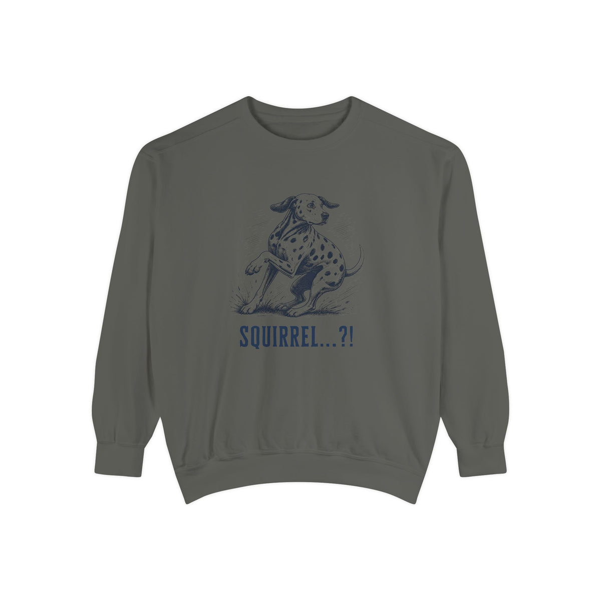 Squirrel Alarm- Comfort Colors 1566 Crewneck Sweatshirt