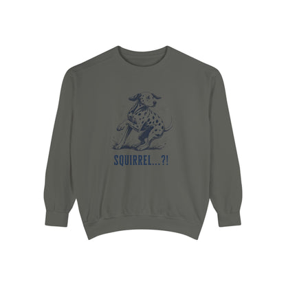 Squirrel Alarm- Comfort Colors 1566 Crewneck Sweatshirt