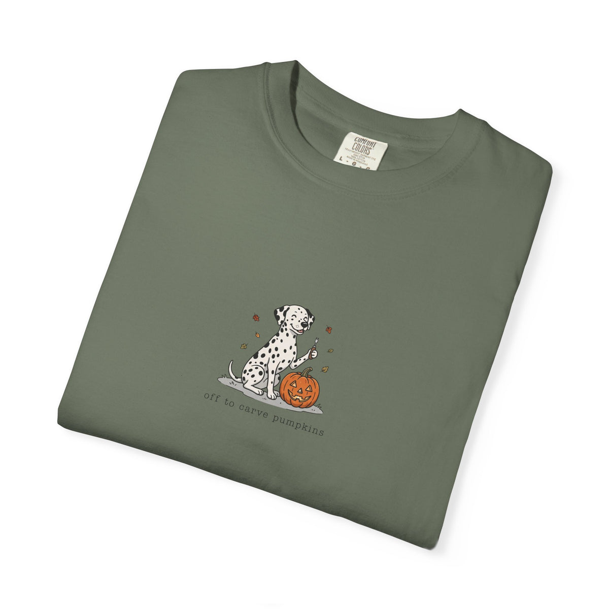 Off To Carve Pumpkins - Comfort Color 1717 T-Shirt