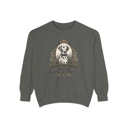 Distinguished Spotted Gentleman - Comfort Colors 1566 Crewneck Sweatshirt