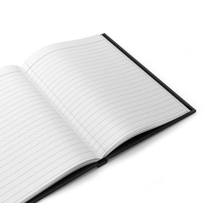 Bookworm Spots - Hardcover Journal - Black