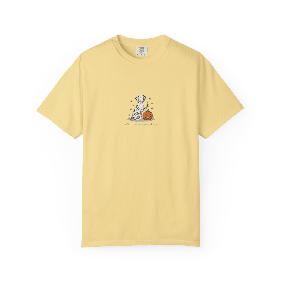 Off To Carve Pumpkins - Comfort Color 1717 T-Shirt