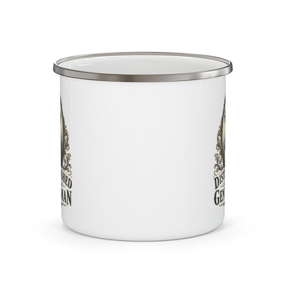 Distinguished Spotted Gentleman - Enamel Mug 12oz