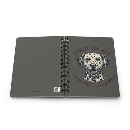 First Of All Every Spot Tells A Story - Spiral Journal - Pepper