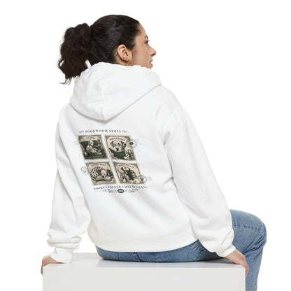 Bookworm Spots - Comfort Colors 1567 Hoodie