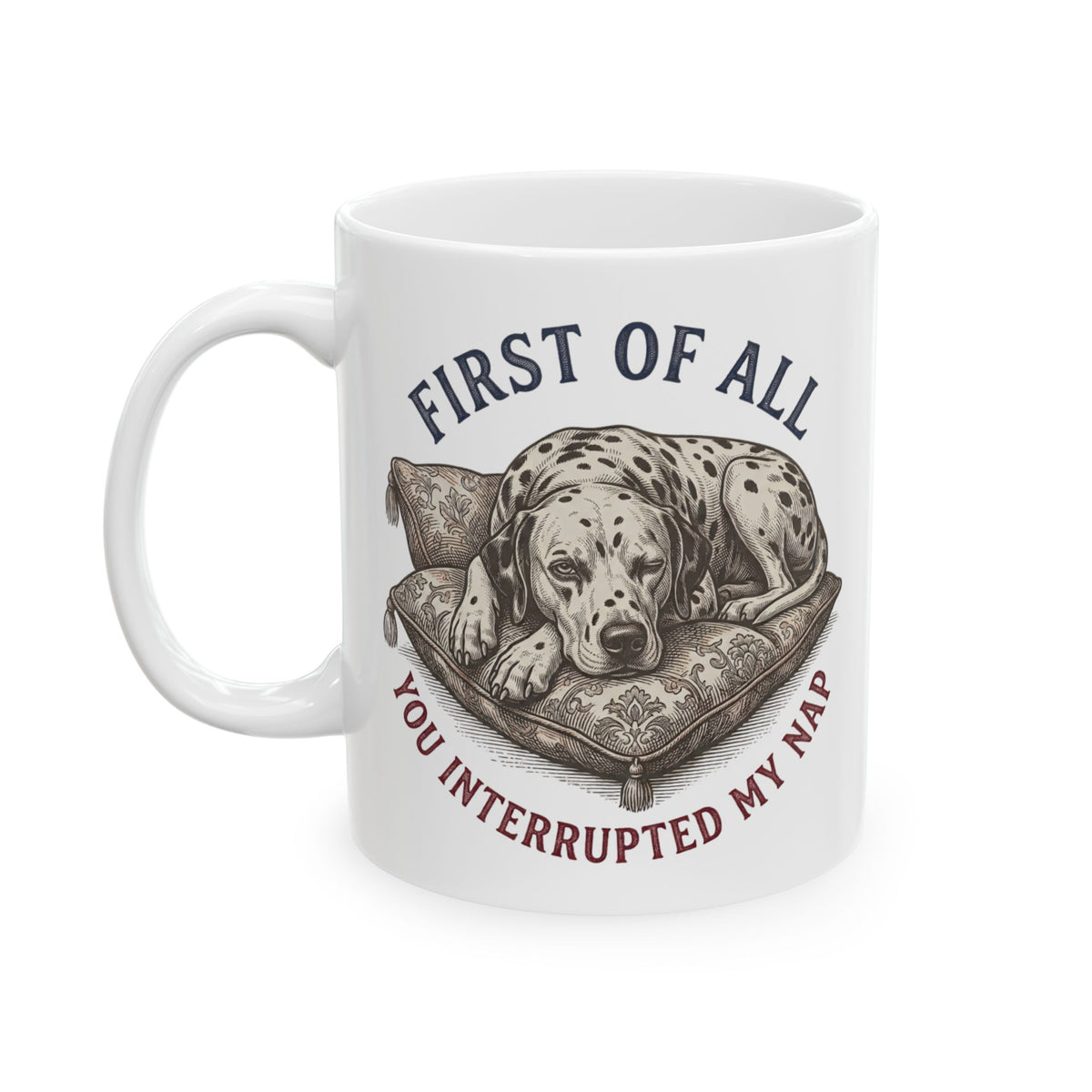 First Of All You Interrupted My Nap -  Ceramic Mug 11oz