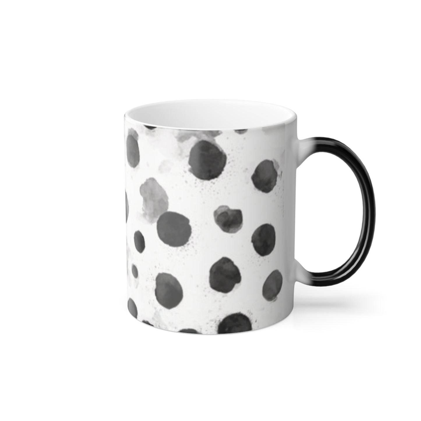 02 Black Dots Color-Changing Mug