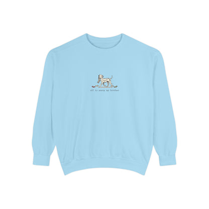 Off To Annoy My Brother - Comfort Colors 1566 Crewneck Sweatshirt
