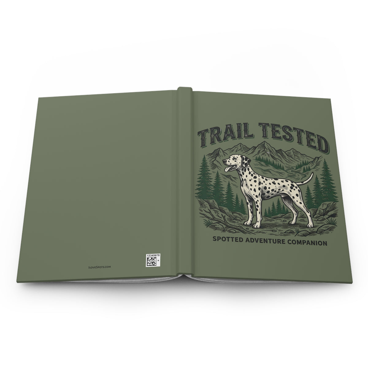 Trail Tested - Hardcover Journal - Moos